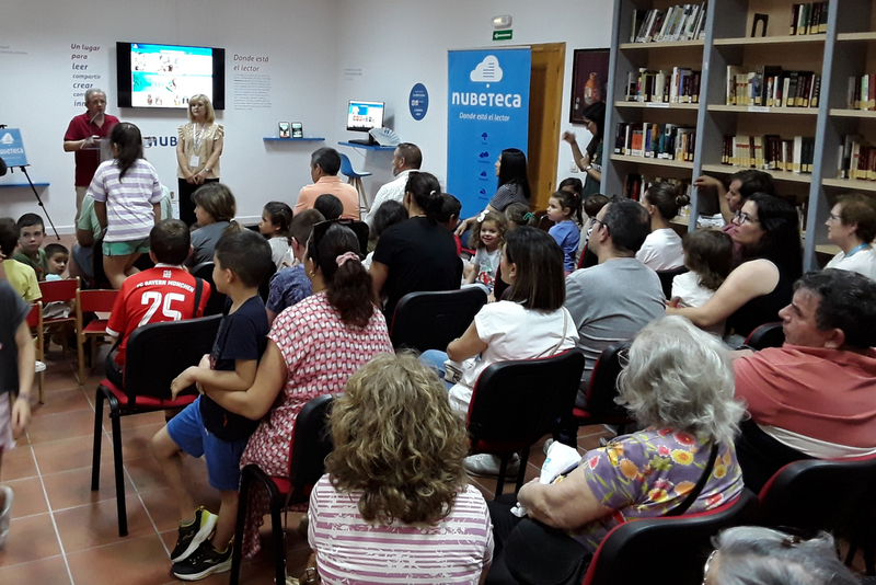 Inaugurado el 45 Espacio Nubeteca en la Biblioteca Municipal de Talarrubias