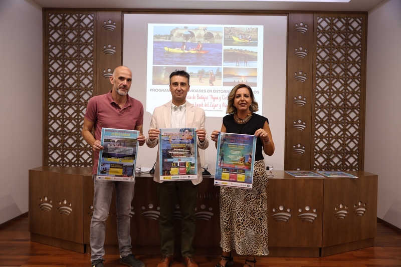 El programa 'Provincia de Badajoz, Agua y Cielo' celebrará actividades en entornos acuáticos