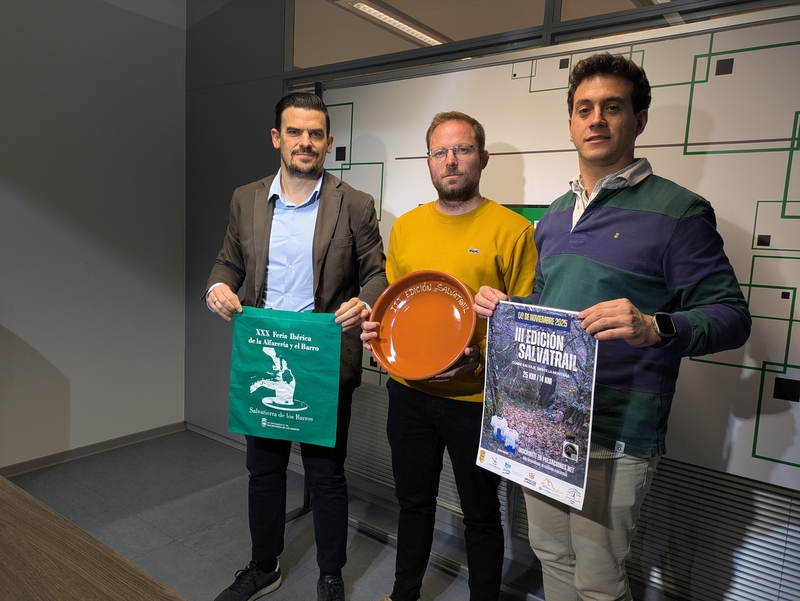 300 personas participan este domingo en el III Salvatrail de Salvatierra de los Barros, en favor de la Asociación Oncológica Extremeña