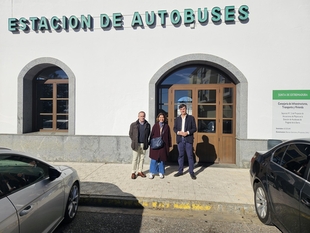 Finalizadas las obras en la estación de autobuses de Fregenal de la Sierra para reabrirla en buenas condiciones 