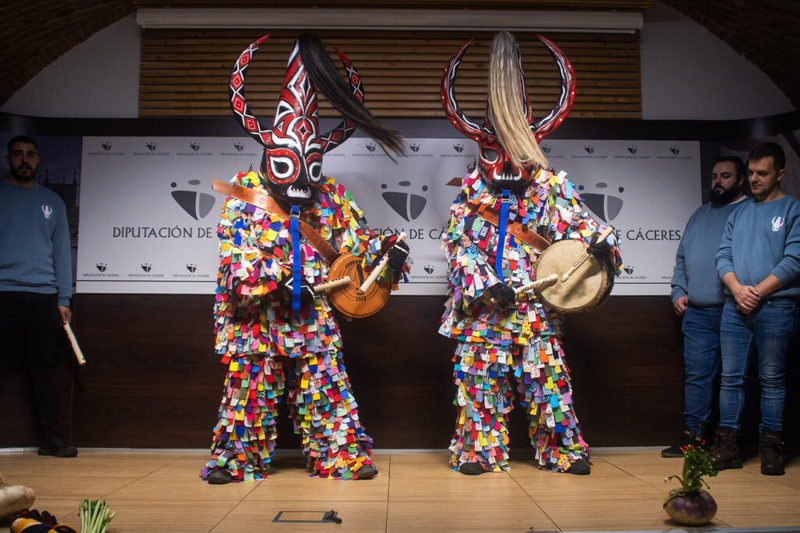 Jarramplas, la Fiesta de Interés Turístico Nacional que mejor representa el poder colectivo y popular de un pueblo, Piornal