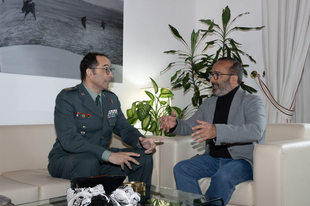 Diputación de Cáceres y la Guardia Civil reafirman sus relaciones y colaboración