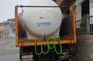 El Consorcio MásMedio de la Diputación de Cáceres envía cisternas de agua a Robledillo, Viandar y Losar de la Vera para garantizar el suministro 