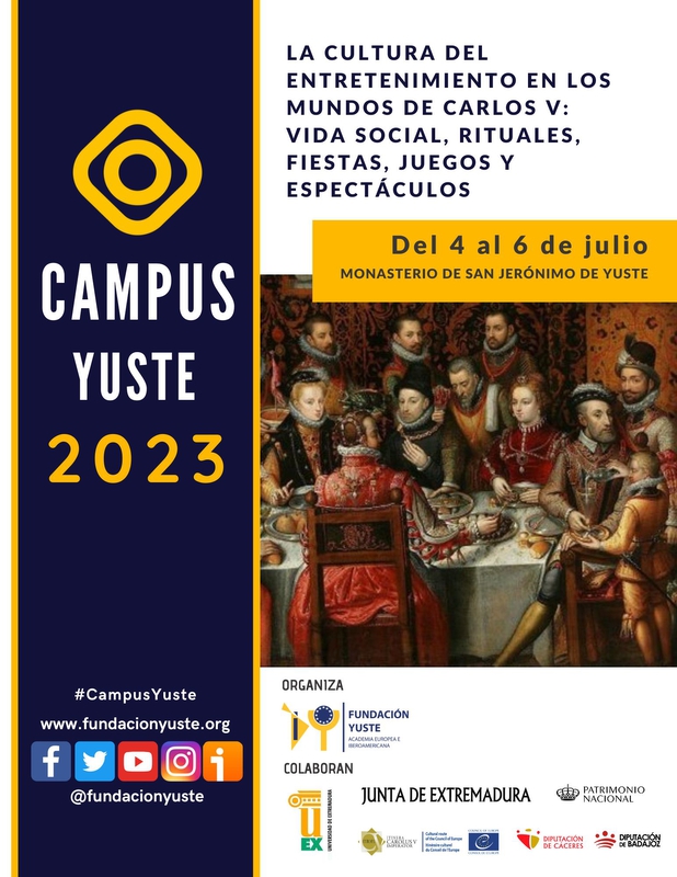 Campus Yuste analisa a cultura do entretenimento e da vida social na época de Carlos V