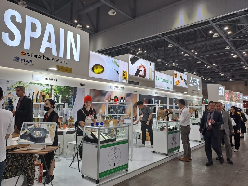 Extremadura participa por primera vez en la Feria Seúl Food & Hotel del sector agroalimentario de Corea del Sur