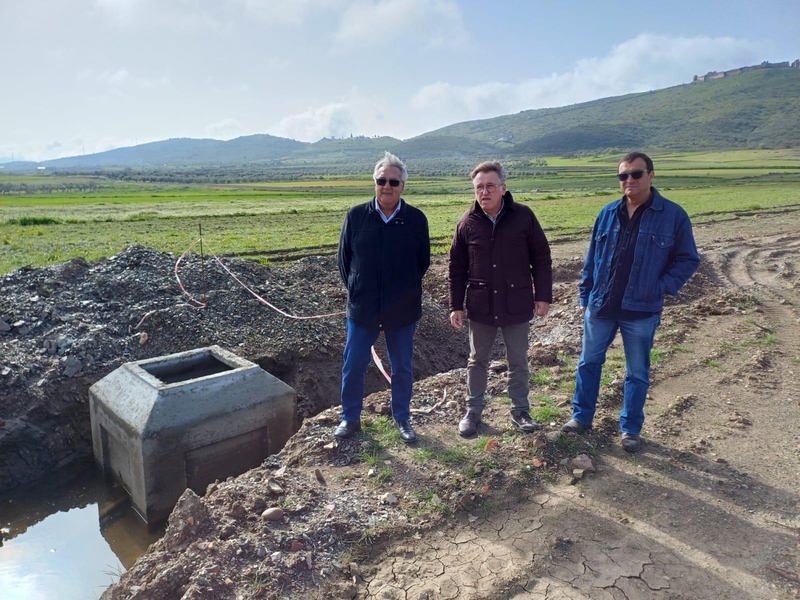 La Junta invierte 200.000 euros en las obras para garantizar el suministro de agua potable al yacimiento romano de Regina