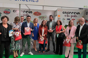 La Diputación lleva las DO e IGP de la provincia de Cáceres a la feria “Galicia Forum Gastronómico”
