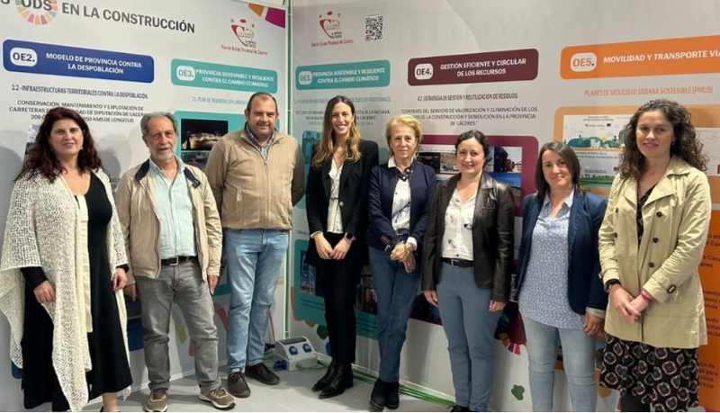 Diputación de Cáceres presente en la Feria Ibérica de la Construcción 2024