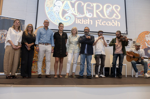 Miguel Ángel Morales asegura que el Festival Irish Fleadh contribuye a la candidatura de Cáceres a la Capitalidad Europea de la Cultura en 2031