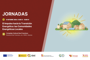 La Diputación de Cáceres organiza las jornadas “El impulso hacia la transición energética: las comunidades energéticas locales”