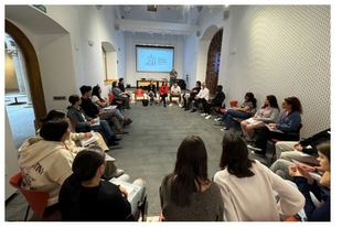 Veinte jóvenes arrancan en la primera Escuela de Talento de la provincia, puesta en marcha por la Diputación de Cáceres y la FEUP