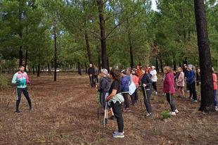 La Reserva de la Biosfera Tajo Internacional acoge el II Encuentro Nacional de Mujeres marchadoras nórdicas