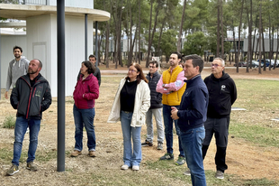 Empresas turísticas locales visitan las nuevas instalaciones construidas por Diputación de Cáceres en El Anillo