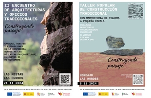 El patrimonio cultural de Sierra de Gata y Las Hurdes, en el II Encuentro de Arquitecturas y Oficios tradicionales, en Las Mestas