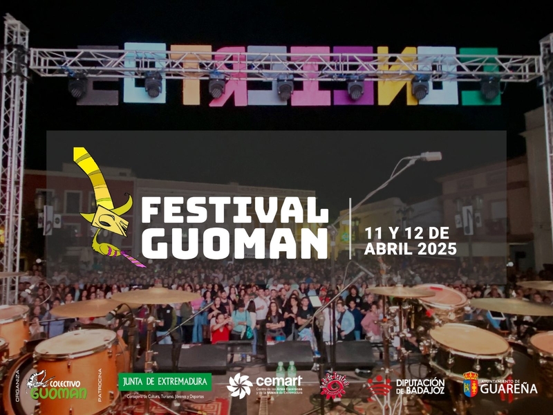 O'Funkillo encabeza el cartel del Festival Guoman de Guareña los días 11 y 12 de abril