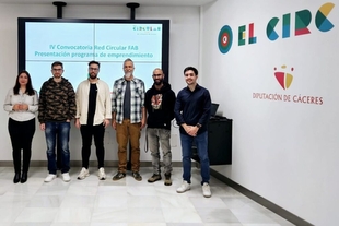 Cuatro nuevos proyectos se incorporan a la IV edición del programa de emprendimiento de la Red Circular FAB de la Diputación de Cáceres
