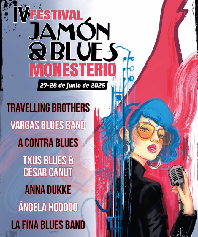 Ocho bandas actuarán los días 27 y 28 de junio en el IV Festival Jamón & Blues de Monesterio