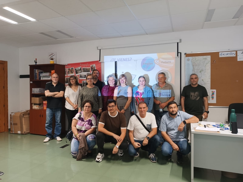 Las nuevas lanzaderas de empleo permiten que 60 personas en desempleo de la provincia de Badajoz preparen su salida al mercado laboral