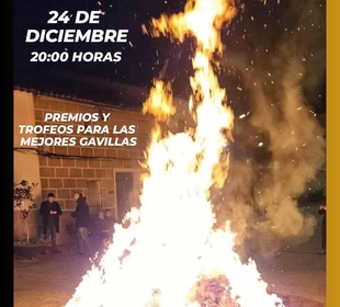 Vuelven un año más a prender las gavillas en Tamurejo
