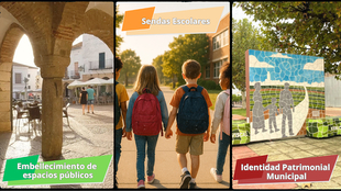 La Diputación de Badajoz subvencionará 84 actuaciones a través de la convocatoria conjunta ‘Vive tu municipio’