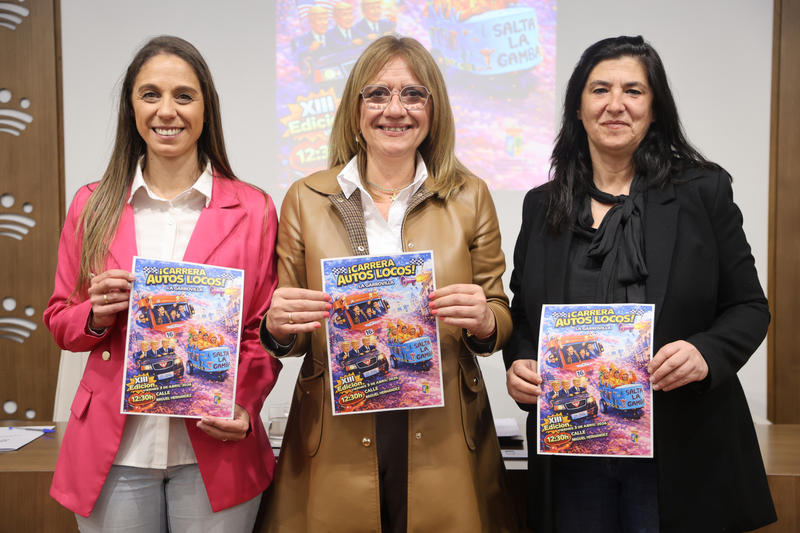 'Autos Locos': velocidad y diversión en La Garrovilla el 3 de abril