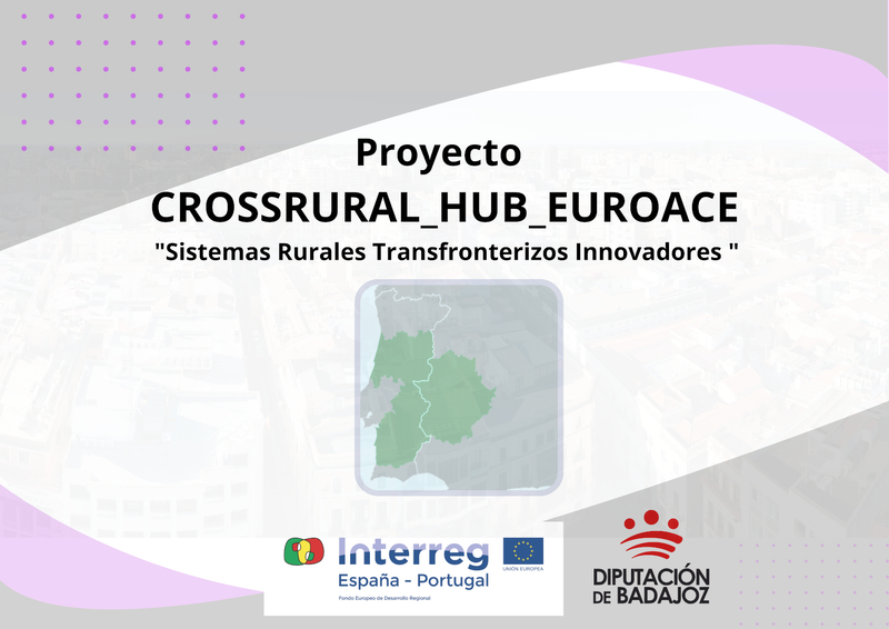 La Diputación de Badajoz, a través del Área de Desarrollo Rural, Reto Demográfico y Turismo, participa en el proyecto transfronterizo CROSSRURAL_HUB_E