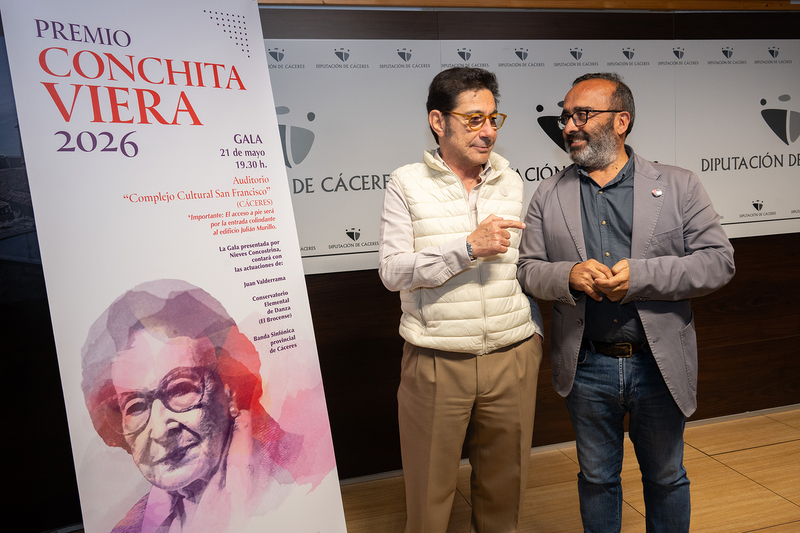 La Diputación de Cáceres presenta la III edición del Premio de Memoria Histórica y Democrática “Conchita Viera”
