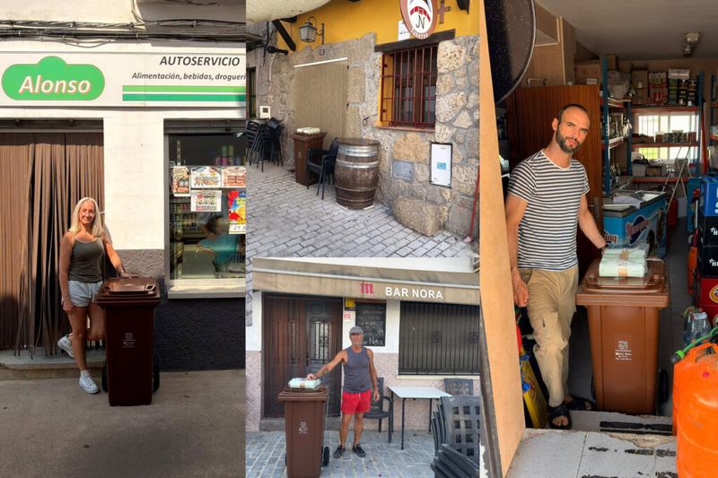 Restaurantes, cafeterías y hoteles de 60 municipios, objetivos estos días de la campaña informativa de MásMedio y de reparto de material de fracción o