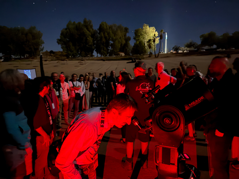 Los cielos de La Siberia: una observación astronómica del CPPC en el Congreso Español de Reservas de la Biosfera