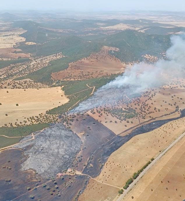 El Plan INFOEX interviene a lo largo de la última semana en 18 incendios forestales afectando a un total aproximado de 43 hectáreas   