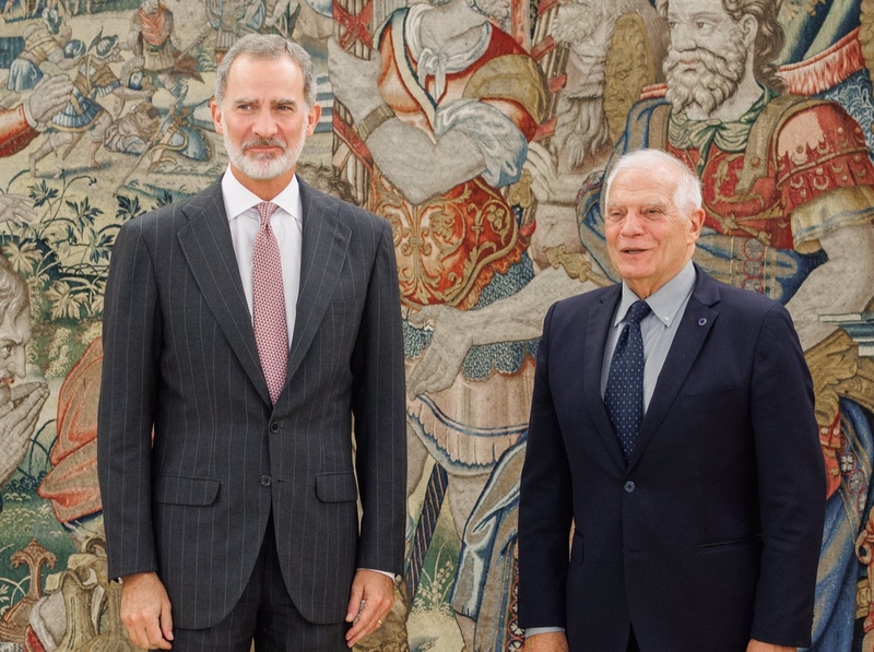 Felipe VI entregará este viernes el XVIII Premio Europeo Carlos V a Josep Borrell en el Monasterio de Yuste