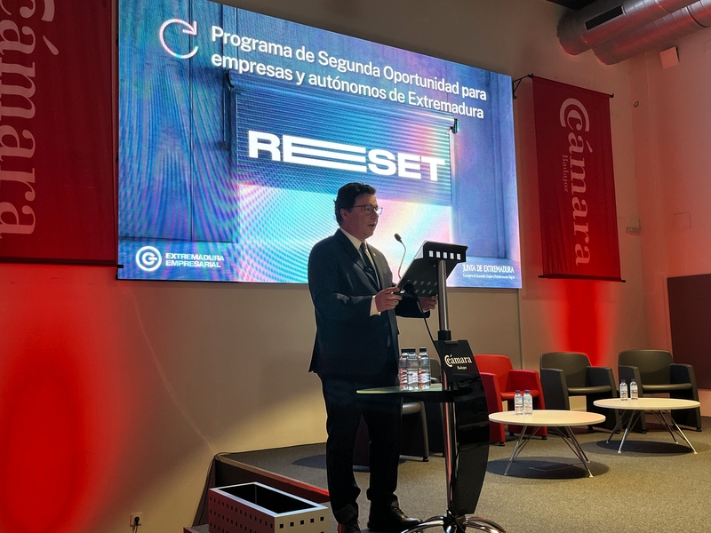 Santamaría presenta el Programa de Segunda Oportunidad RESET para que las dificultades empresariales no sean sinónimo de cierre