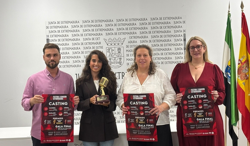 El IJEX patrocinará por primera vez el Festival de la Canción de Jerez de los Caballeros