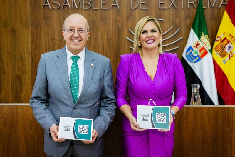 Los PGEx 2027 cuentan con más de 9.254 millones de euros de los que casi el 70% se destinan a políticas sociales y más del 20% a económicas